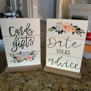 Wedding Signs